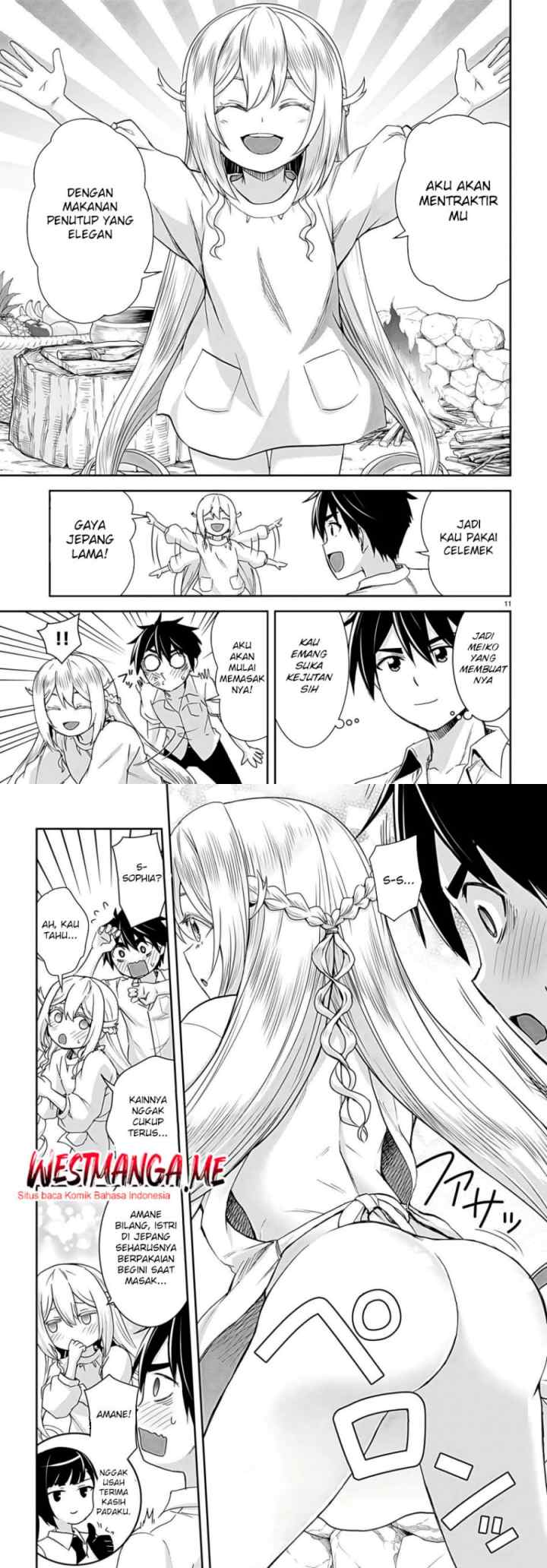 Isekai Yurutto Survival Seikatsu: Gakkou no Minna to Isekai no Mujintou ni Tenishitakedo Ore Dake Rakushou desu chapter 33 halaman 7
