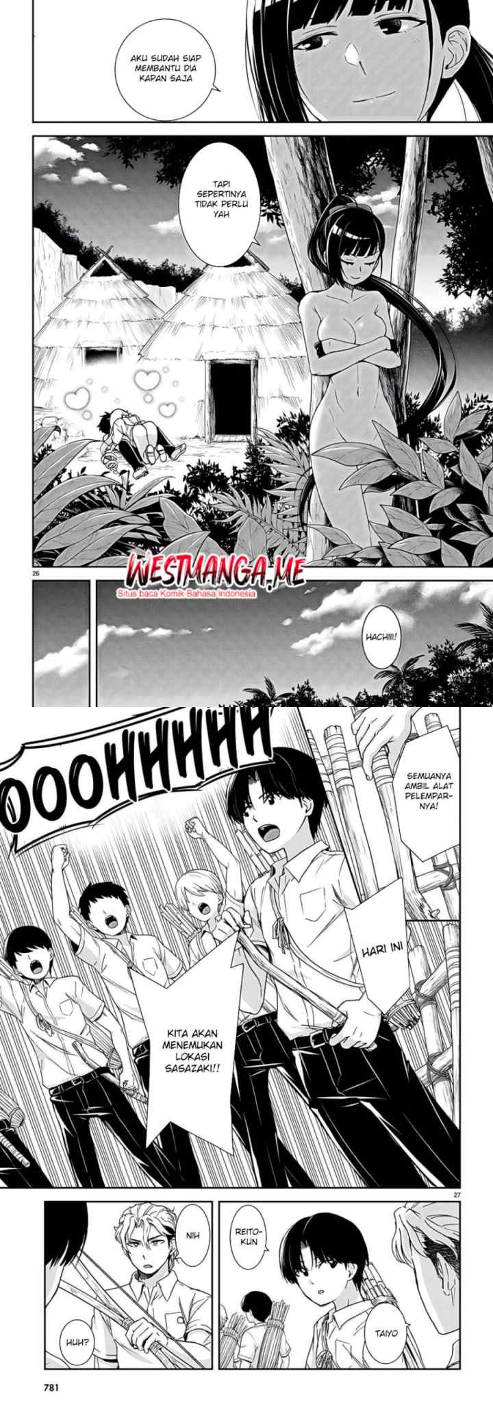 Isekai Yurutto Survival Seikatsu: Gakkou no Minna to Isekai no Mujintou ni Tenishitakedo Ore Dake Rakushou desu chapter 33 halaman 15