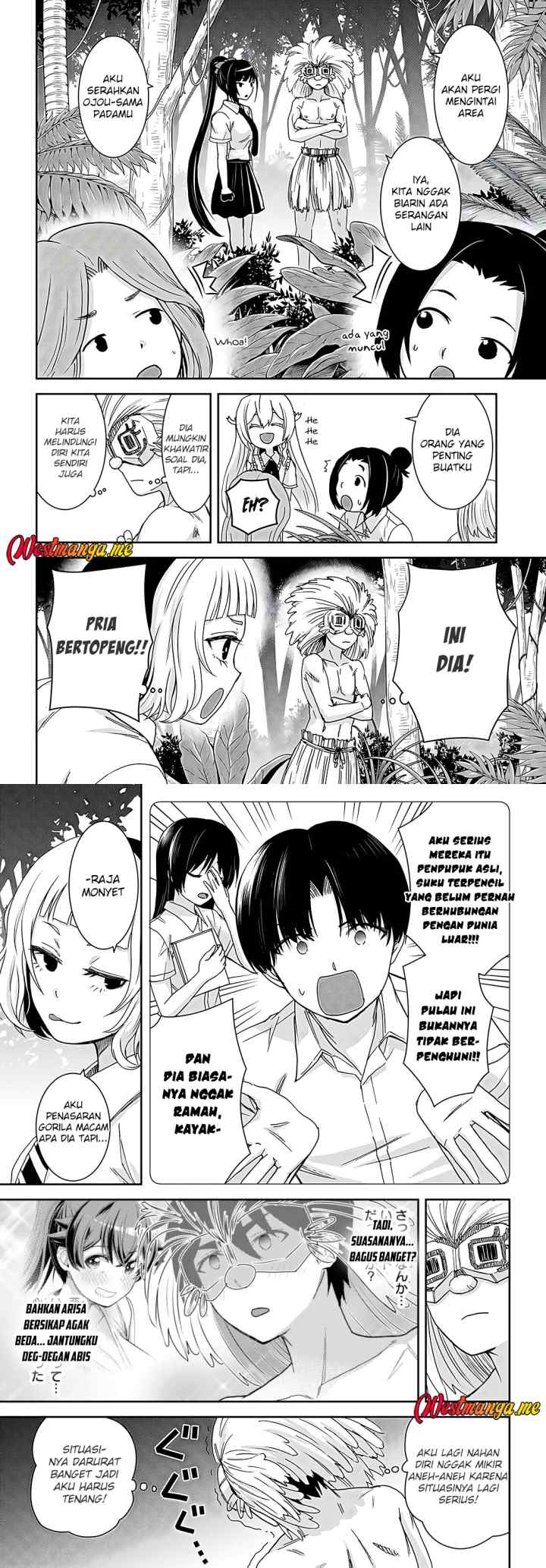 Isekai Yurutto Survival Seikatsu: Gakkou no Minna to Isekai no Mujintou ni Tenishitakedo Ore Dake Rakushou desu chapter 35 halaman 14