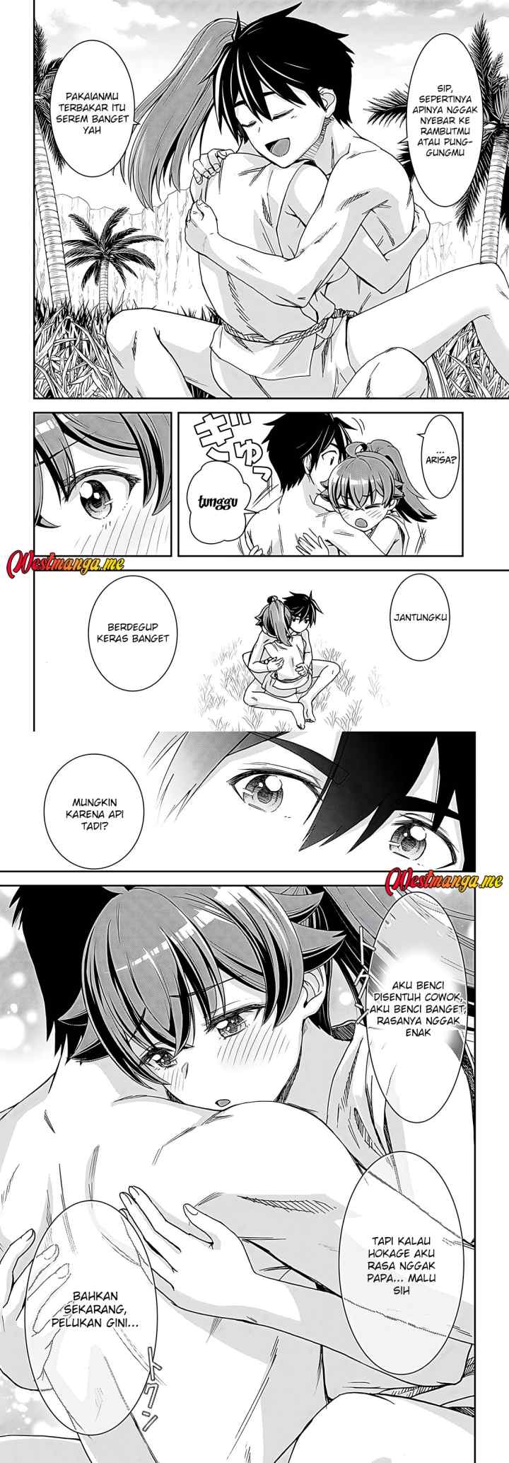 Isekai Yurutto Survival Seikatsu: Gakkou no Minna to Isekai no Mujintou ni Tenishitakedo Ore Dake Rakushou desu chapter 35 halaman 11