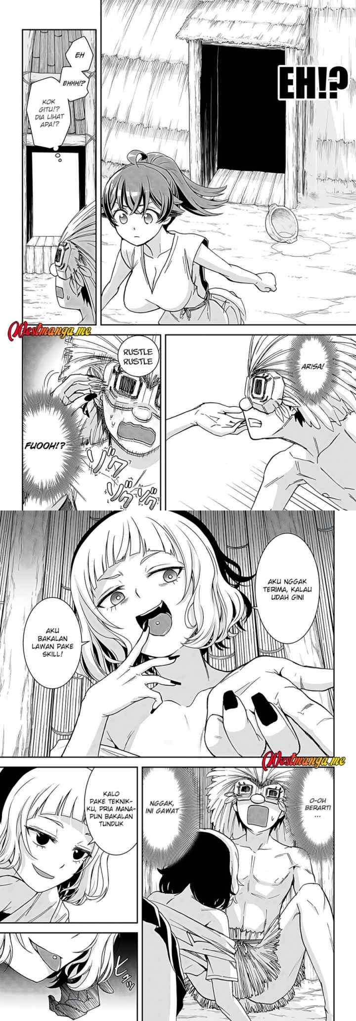 Isekai Yurutto Survival Seikatsu: Gakkou no Minna to Isekai no Mujintou ni Tenishitakedo Ore Dake Rakushou desu chapter 36 halaman 4