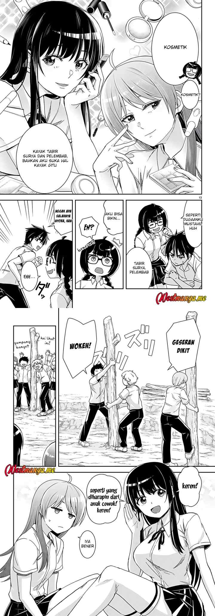 Isekai Yurutto Survival Seikatsu: Gakkou no Minna to Isekai no Mujintou ni Tenishitakedo Ore Dake Rakushou desu chapter 37 halaman 8