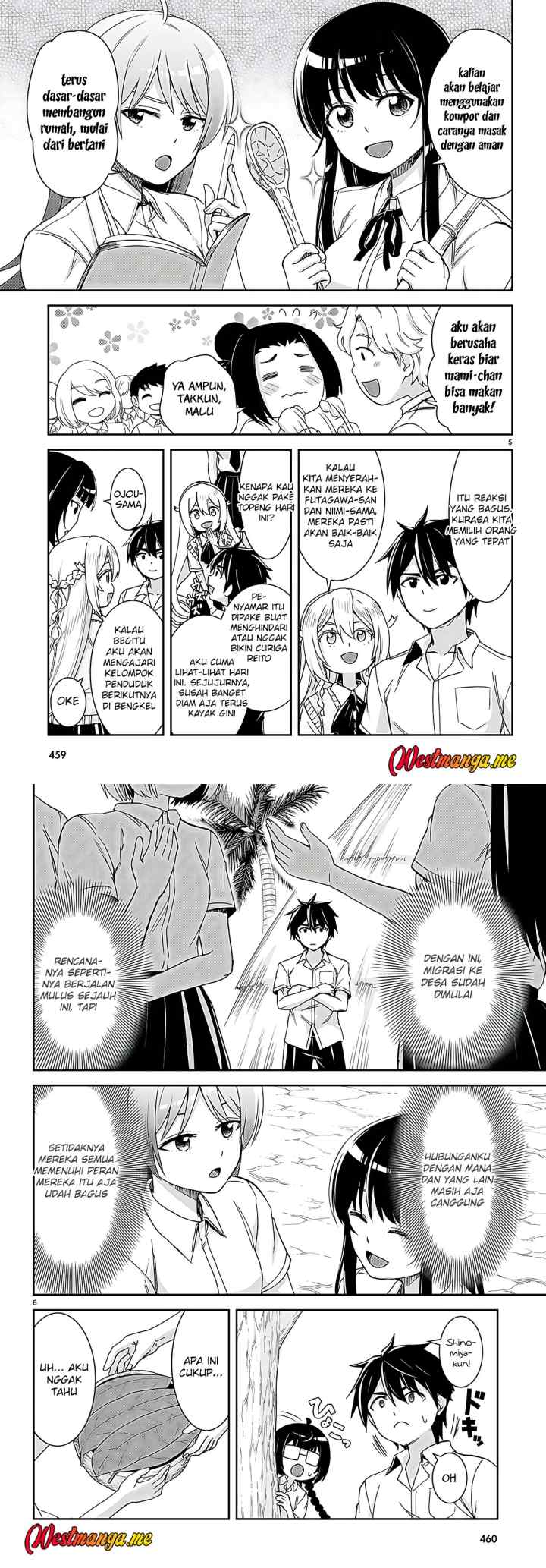Isekai Yurutto Survival Seikatsu: Gakkou no Minna to Isekai no Mujintou ni Tenishitakedo Ore Dake Rakushou desu chapter 37 halaman 4