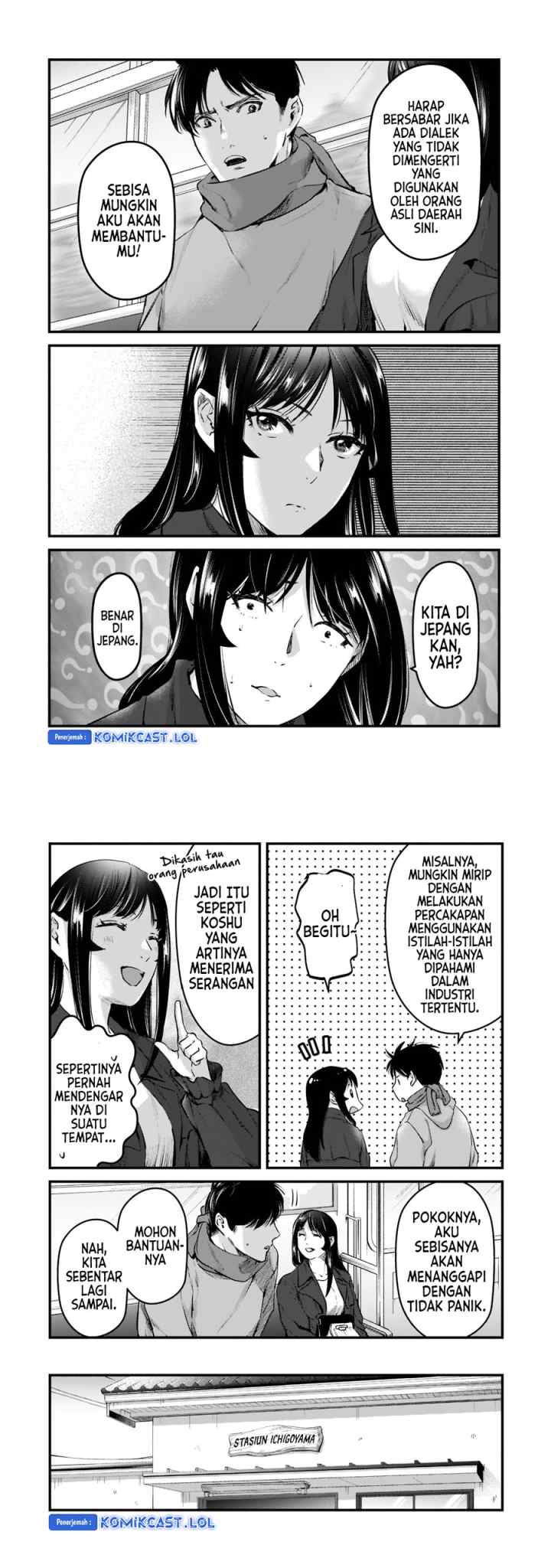 It's Fun Having a 300,000 yen a Month Job Welcoming Home an Onee-san Who Doesn't Find Meaning in a Job That Pays Her 500,000 yen a Month chapter 27 halaman 8