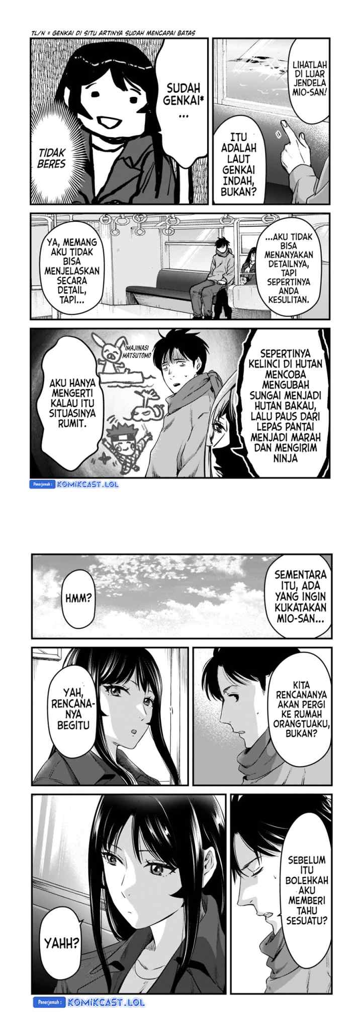 It's Fun Having a 300,000 yen a Month Job Welcoming Home an Onee-san Who Doesn't Find Meaning in a Job That Pays Her 500,000 yen a Month chapter 27 halaman 7