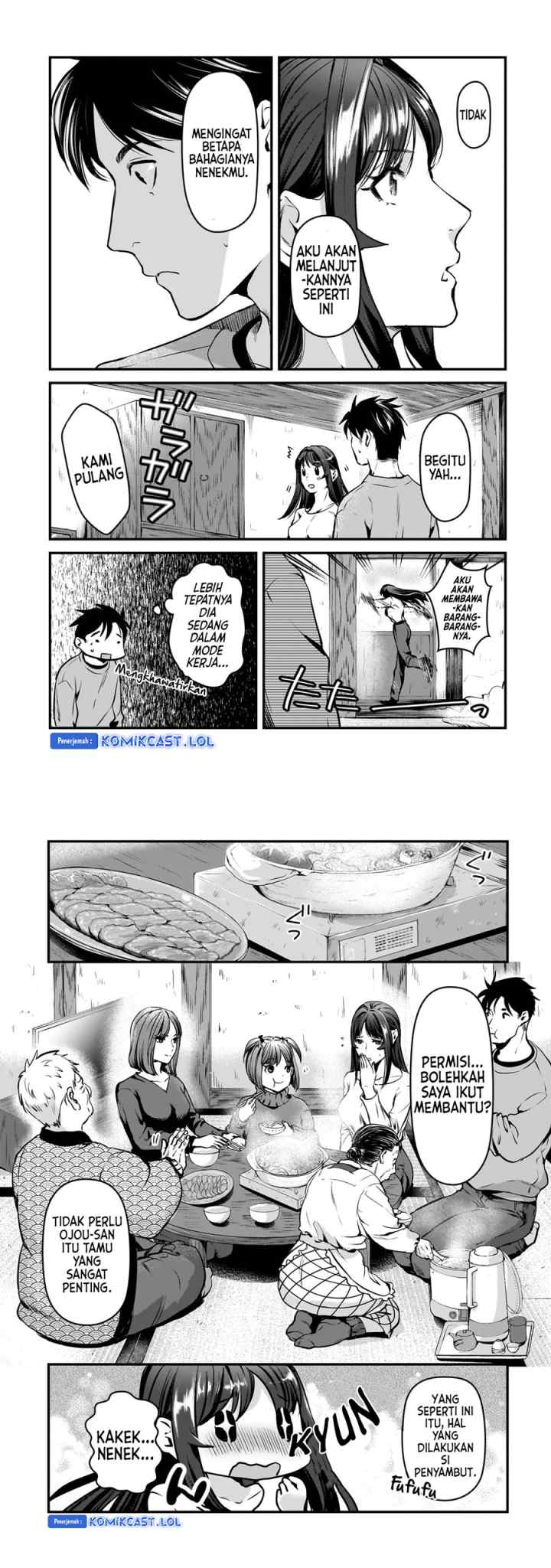 It's Fun Having a 300,000 yen a Month Job Welcoming Home an Onee-san Who Doesn't Find Meaning in a Job That Pays Her 500,000 yen a Month chapter 28 halaman 8