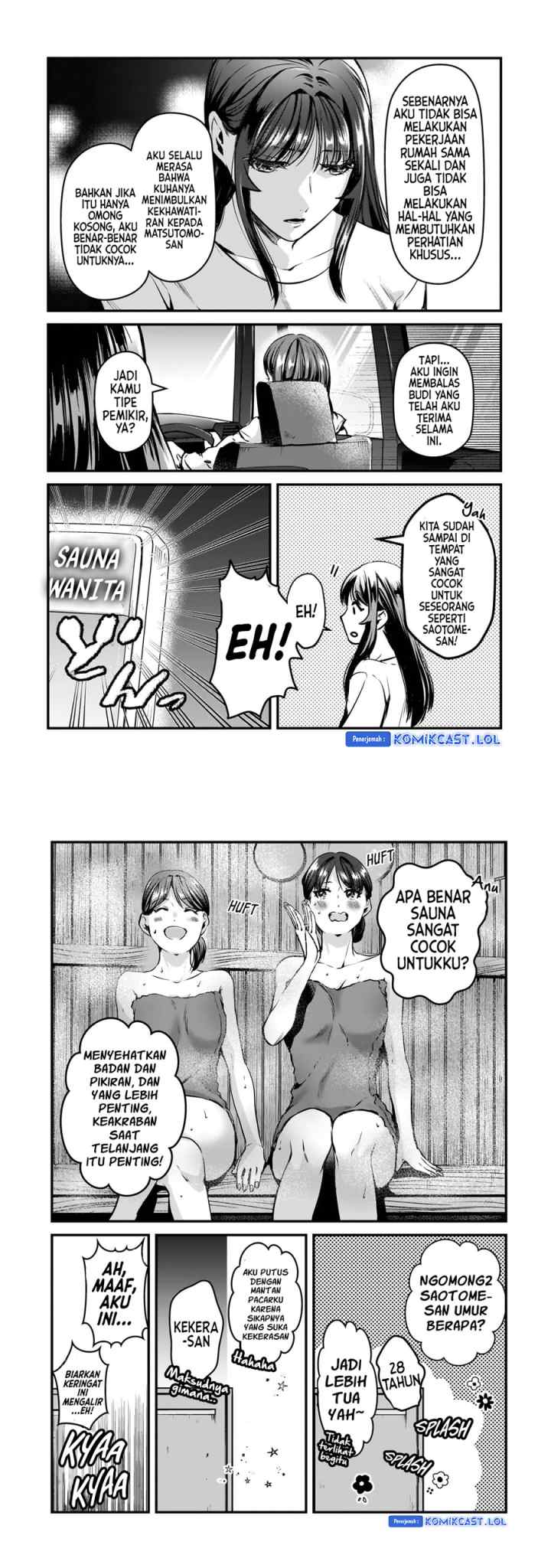 It's Fun Having a 300,000 yen a Month Job Welcoming Home an Onee-san Who Doesn't Find Meaning in a Job That Pays Her 500,000 yen a Month chapter 28 halaman 12