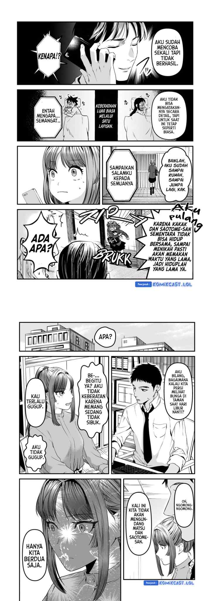 It's Fun Having a 300,000 yen a Month Job Welcoming Home an Onee-san Who Doesn't Find Meaning in a Job That Pays Her 500,000 yen a Month chapter 30 halaman 15