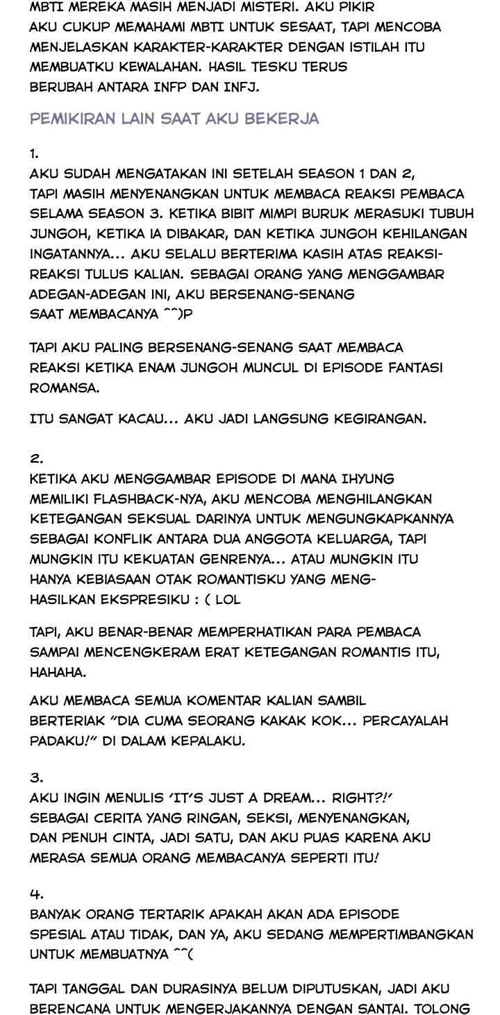 It's Just A Dream... Right?! chapter 77.5 halaman 4