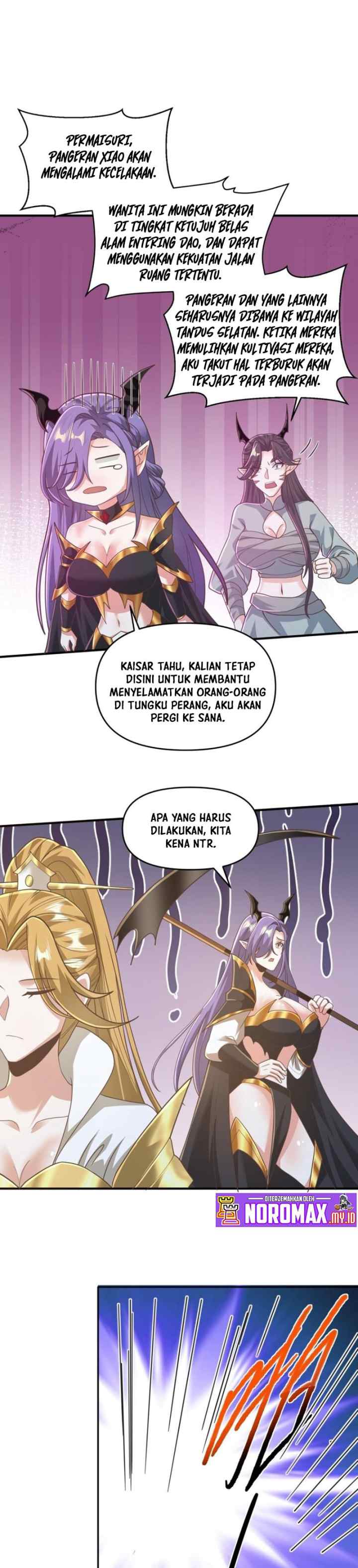 It's Over! The Queen's Soft Rice Husband is Actually Invincible chapter 134 halaman 8