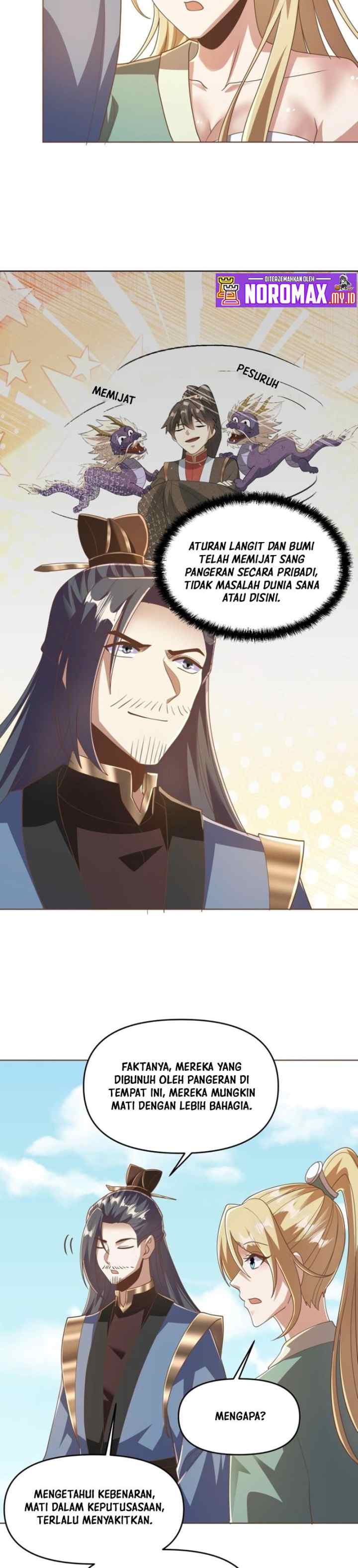 It's Over! The Queen's Soft Rice Husband is Actually Invincible chapter 134 halaman 12