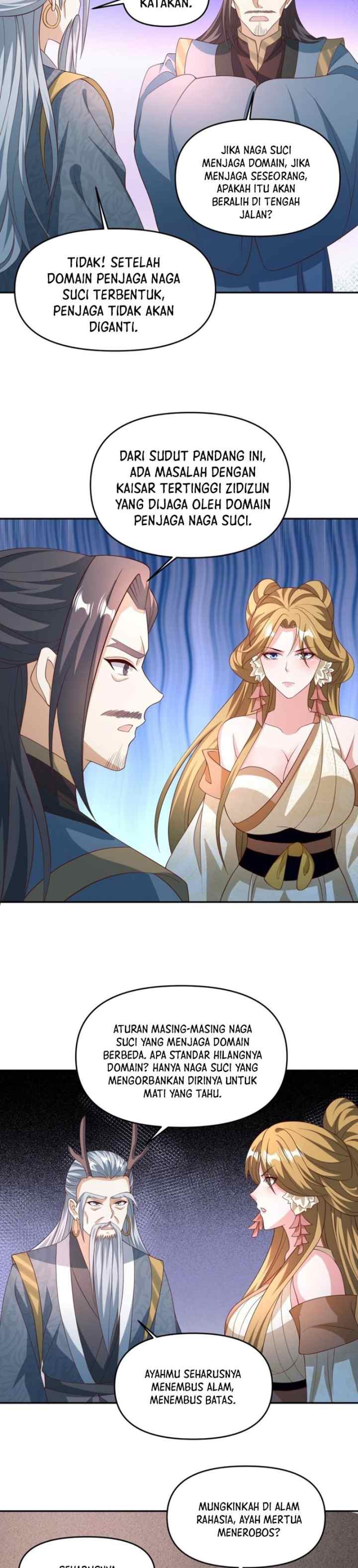 It's Over! The Queen's Soft Rice Husband is Actually Invincible chapter 142 halaman 9