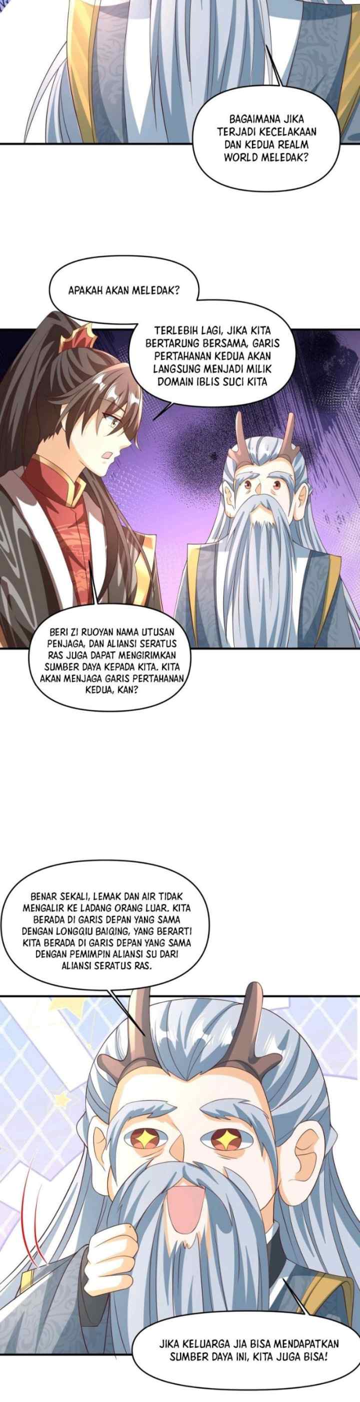 It's Over! The Queen's Soft Rice Husband is Actually Invincible chapter 244 halaman 11