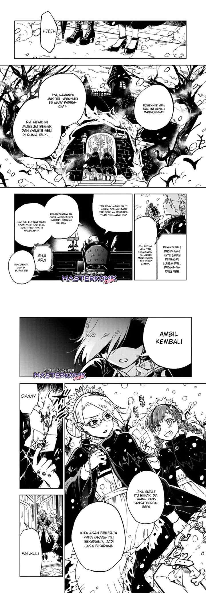 Kaibutsu Maid no Kareinaru Oshigoto chapter 1.1 halaman 5