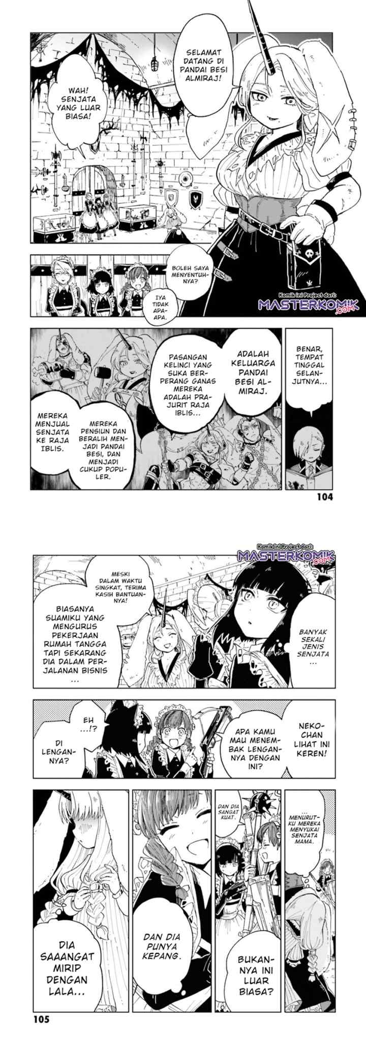 Kaibutsu Maid no Kareinaru Oshigoto chapter 3 halaman 4