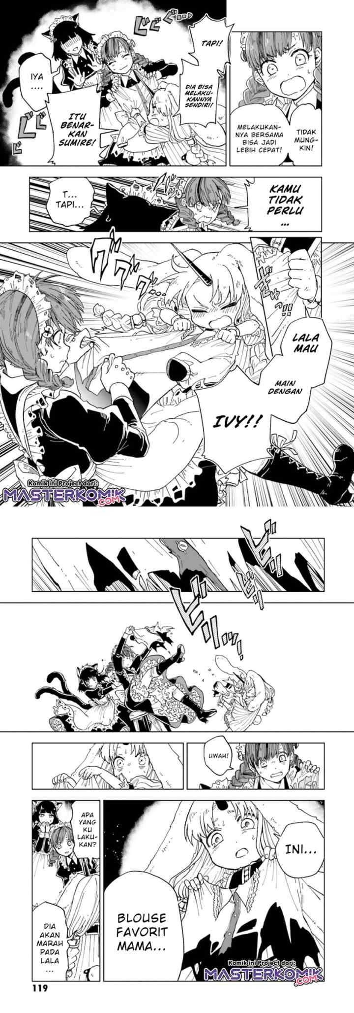 Kaibutsu Maid no Kareinaru Oshigoto chapter 3 halaman 11