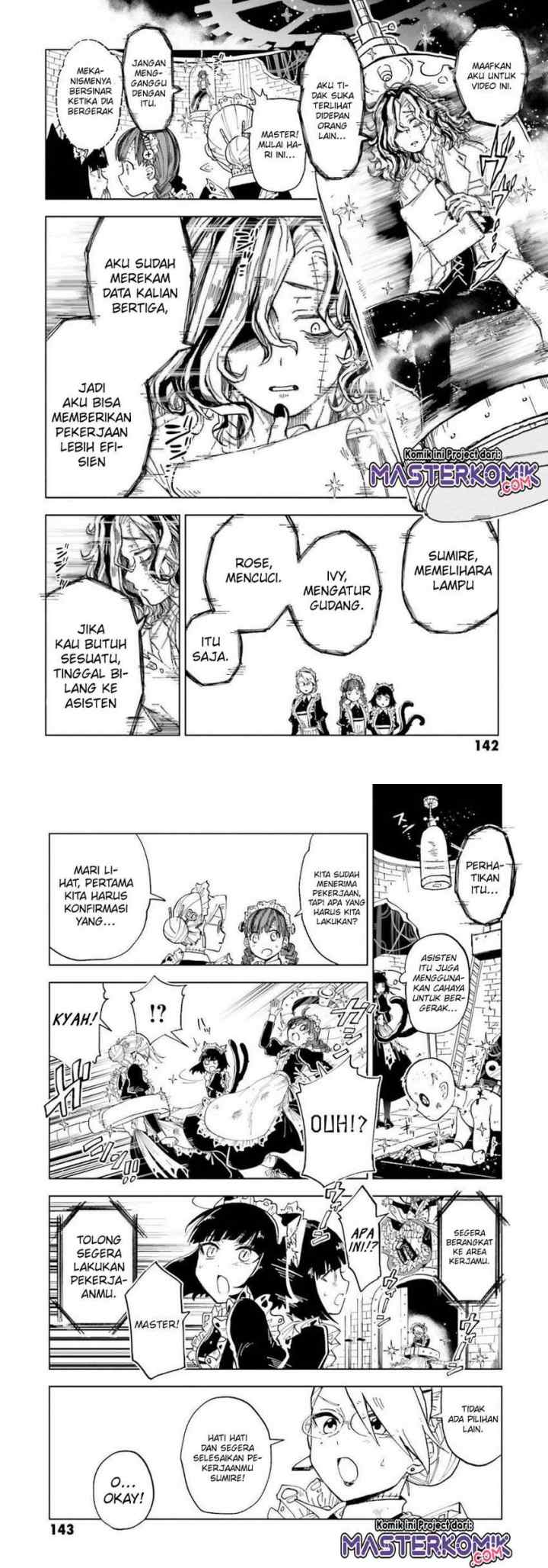 Kaibutsu Maid no Kareinaru Oshigoto chapter 4 halaman 7