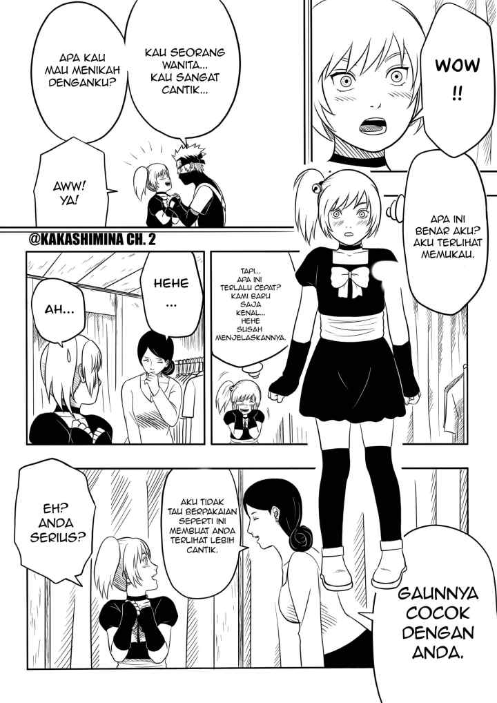 Kakashi x Mina: Gaiden chapter 2 halaman 13