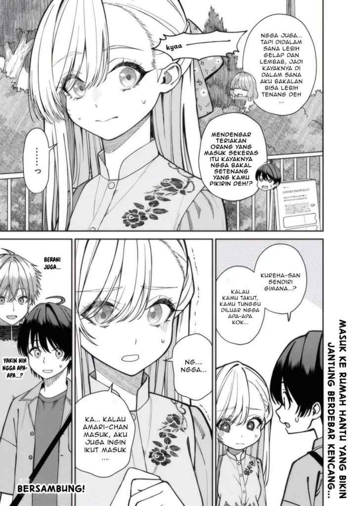 Kanojo ni shitai Joshi Ichii, no Tonari de Mitsuketa Amari-chan chapter 6.1 halaman 12