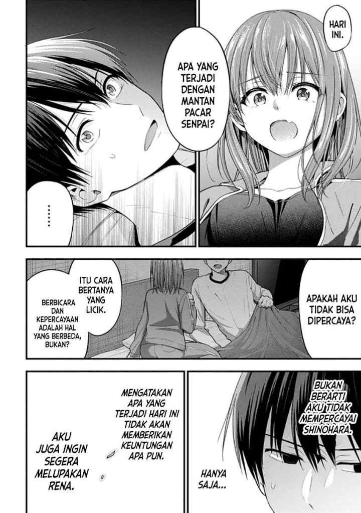 Kanojo ni Uwaki Sareteita Ore ga Koakuma na Kouhai ni Natsukarete Imasu chapter 14 halaman 9