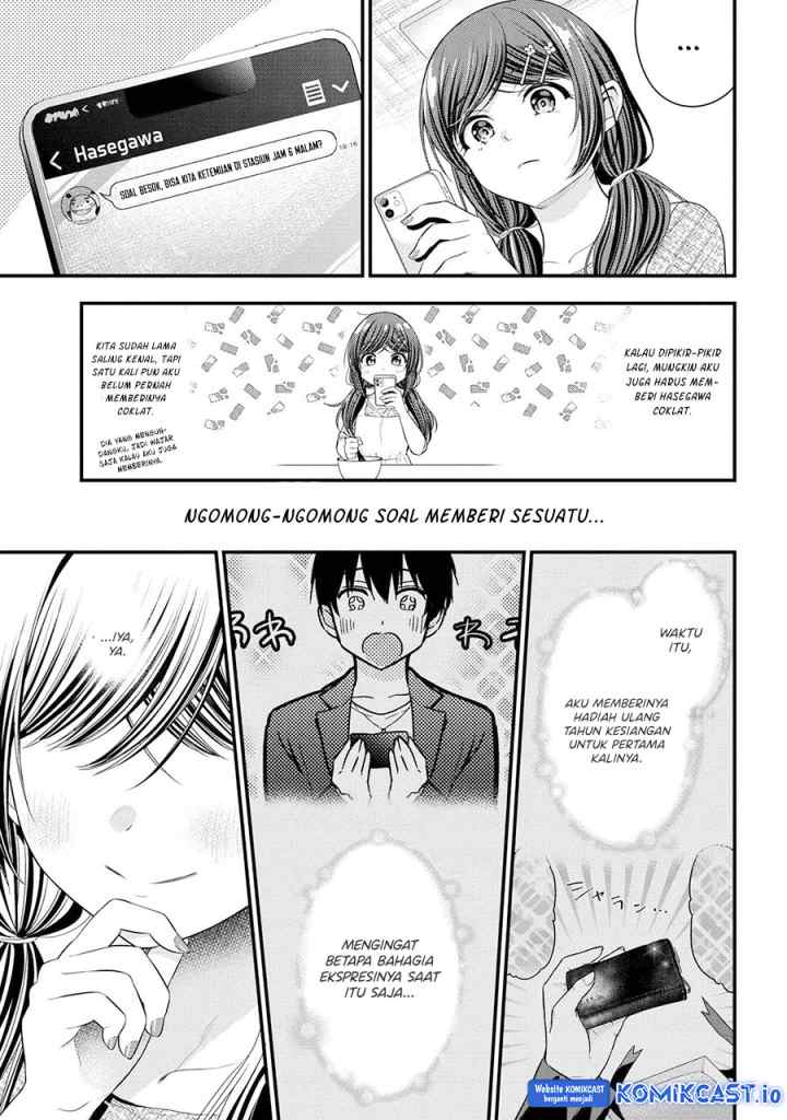 Kanojo ni Uwaki Sareteita Ore ga Koakuma na Kouhai ni Natsukarete Imasu chapter 15.5 halaman 4