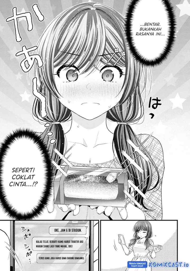 Kanojo ni Uwaki Sareteita Ore ga Koakuma na Kouhai ni Natsukarete Imasu chapter 15.5 halaman 6