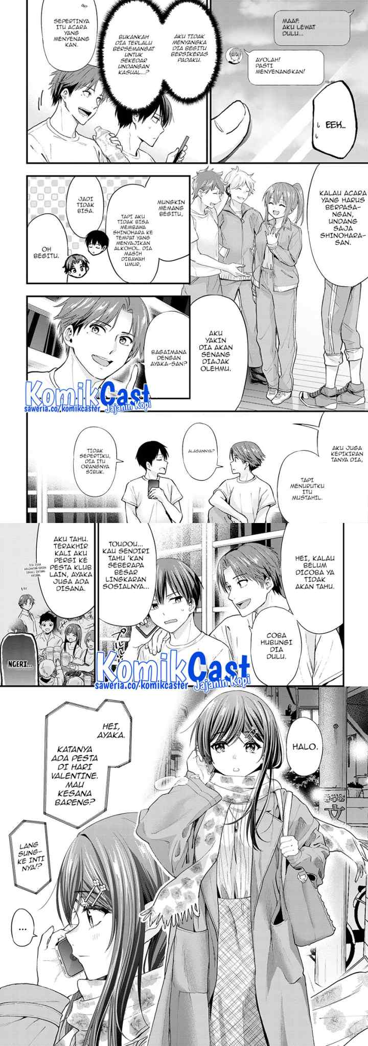 Kanojo ni Uwaki Sareteita Ore ga Koakuma na Kouhai ni Natsukarete Imasu chapter 15 halaman 14