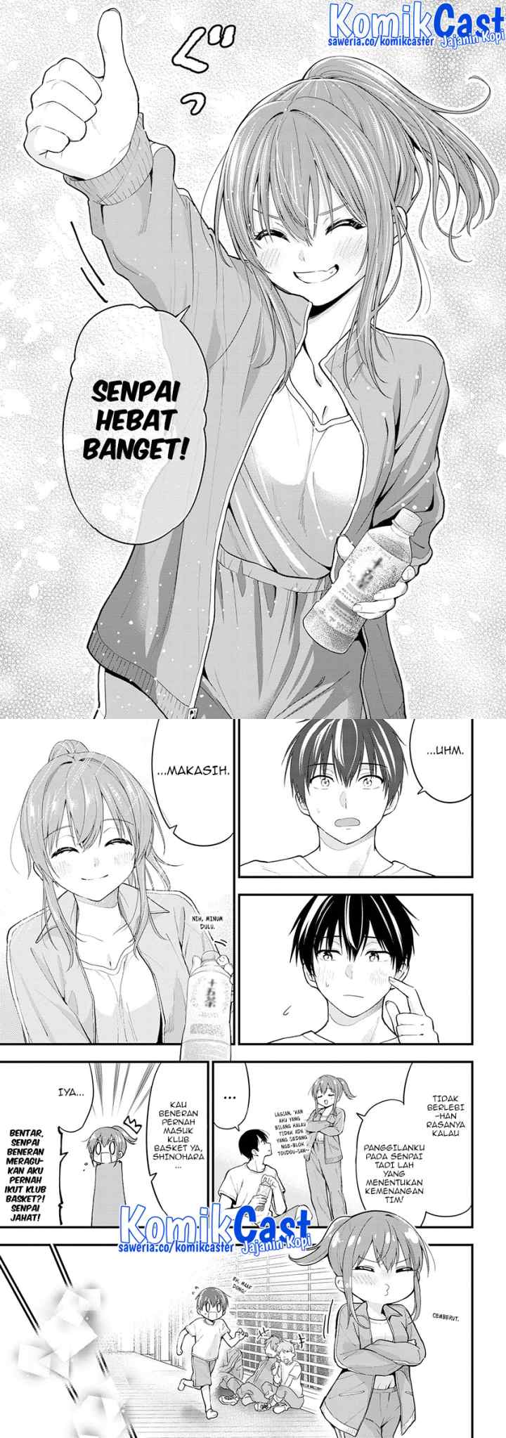 Kanojo ni Uwaki Sareteita Ore ga Koakuma na Kouhai ni Natsukarete Imasu chapter 15 halaman 12