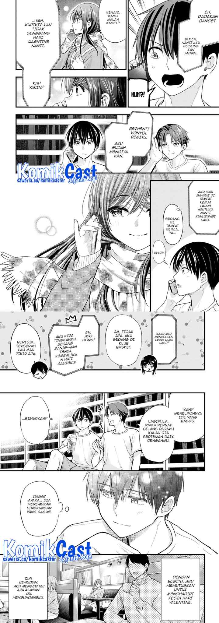 Kanojo ni Uwaki Sareteita Ore ga Koakuma na Kouhai ni Natsukarete Imasu chapter 15 halaman 15