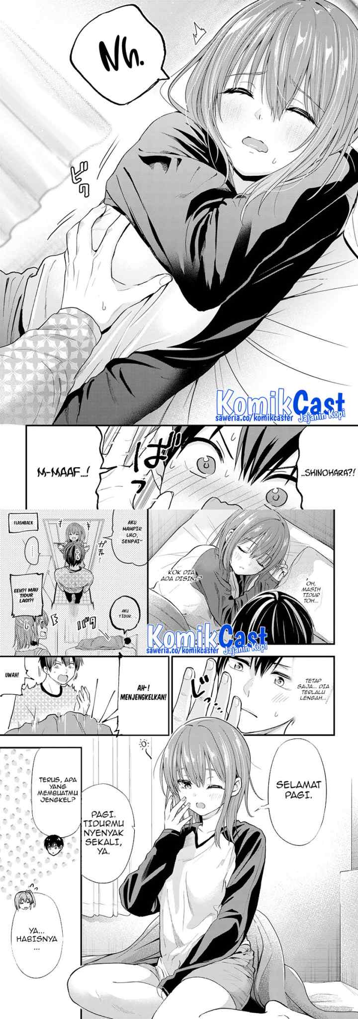 Kanojo ni Uwaki Sareteita Ore ga Koakuma na Kouhai ni Natsukarete Imasu chapter 15 halaman 4