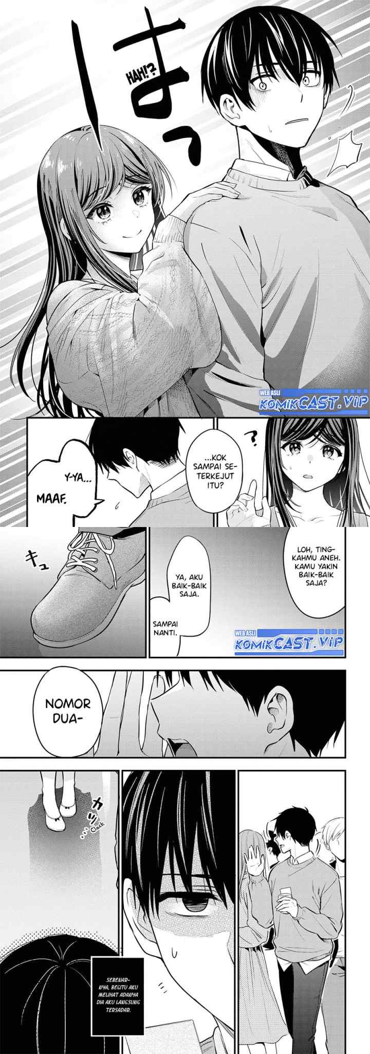 Kanojo ni Uwaki Sareteita Ore ga Koakuma na Kouhai ni Natsukarete Imasu chapter 16 halaman 18