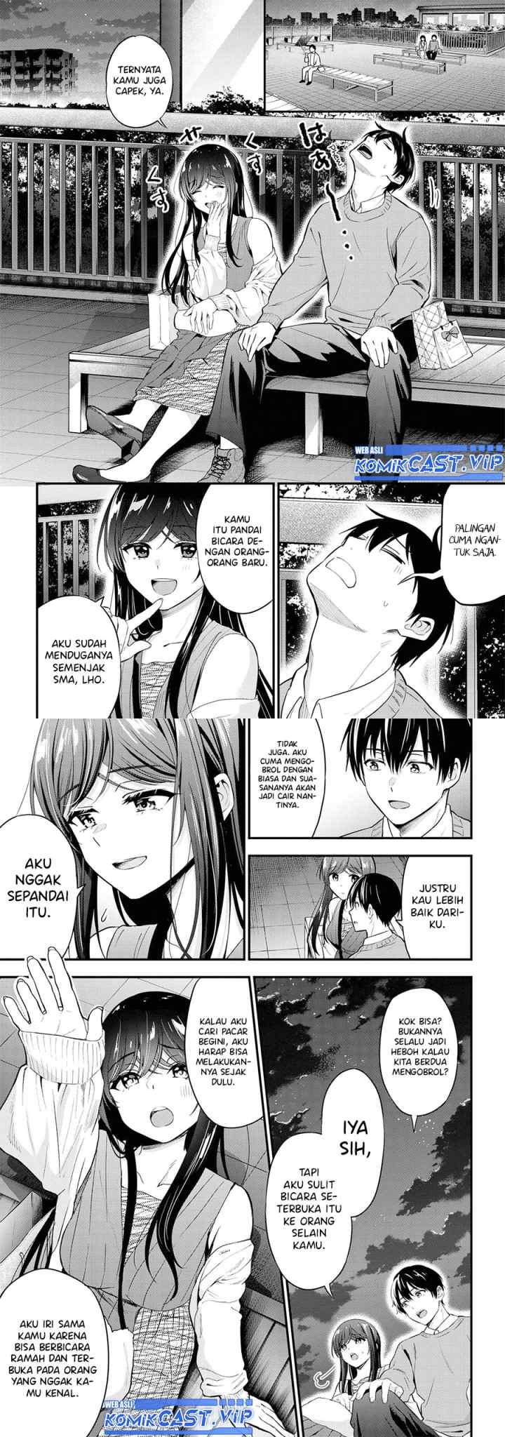 Kanojo ni Uwaki Sareteita Ore ga Koakuma na Kouhai ni Natsukarete Imasu chapter 16 halaman 14