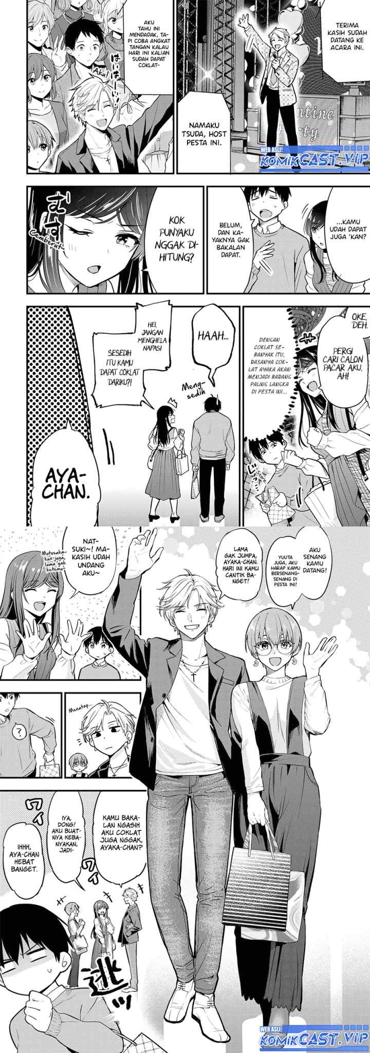 Kanojo ni Uwaki Sareteita Ore ga Koakuma na Kouhai ni Natsukarete Imasu chapter 16 halaman 8
