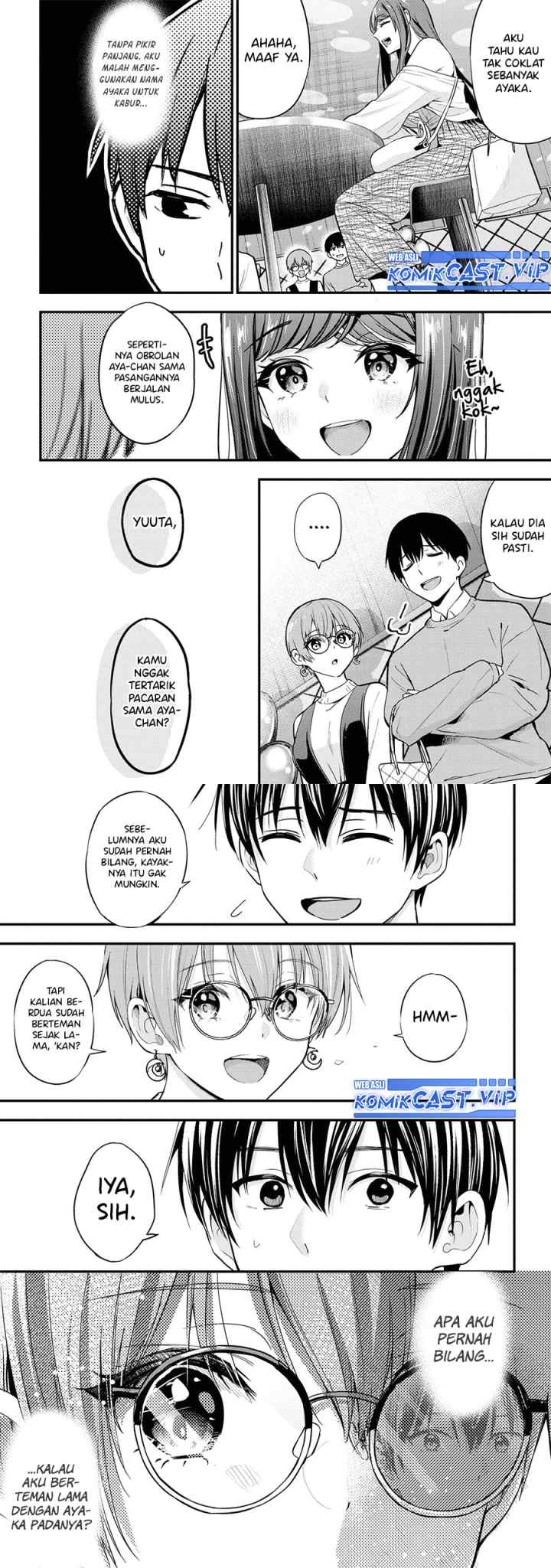Kanojo ni Uwaki Sareteita Ore ga Koakuma na Kouhai ni Natsukarete Imasu chapter 16 halaman 12