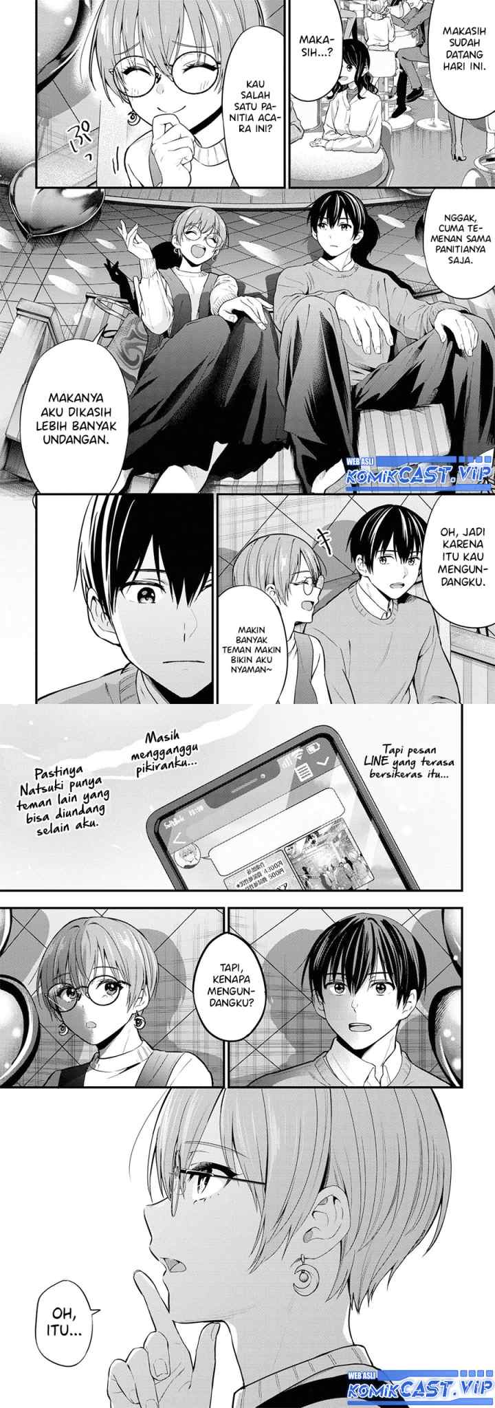 Kanojo ni Uwaki Sareteita Ore ga Koakuma na Kouhai ni Natsukarete Imasu chapter 16 halaman 10
