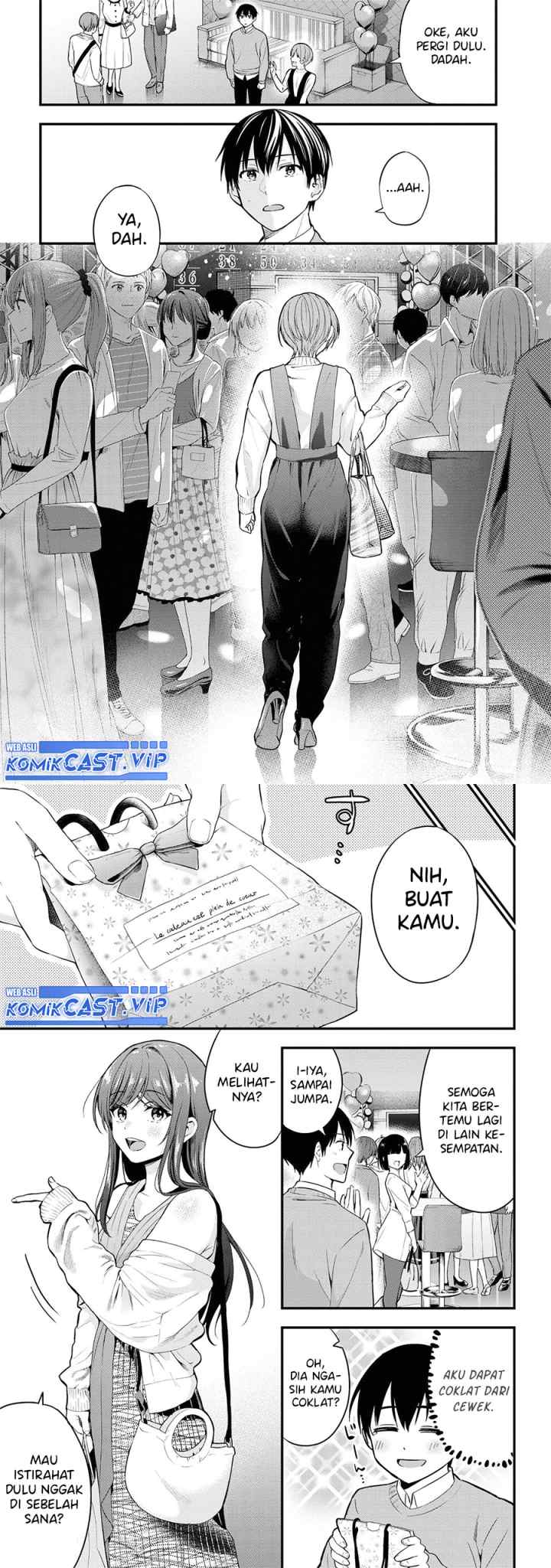 Kanojo ni Uwaki Sareteita Ore ga Koakuma na Kouhai ni Natsukarete Imasu chapter 16 halaman 13