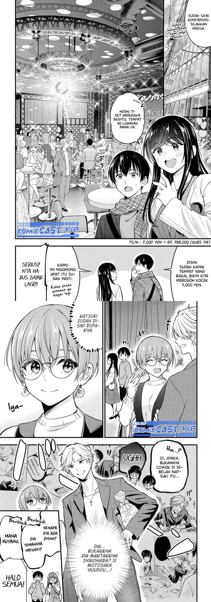 Kanojo ni Uwaki Sareteita Ore ga Koakuma na Kouhai ni Natsukarete Imasu chapter 16 halaman 7