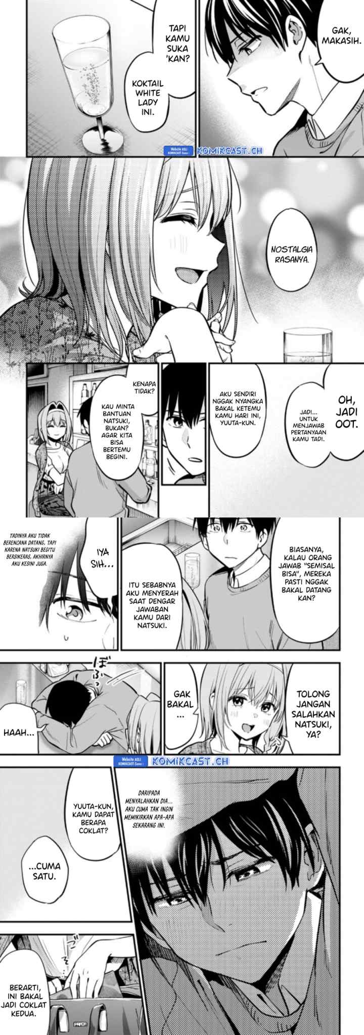 Kanojo ni Uwaki Sareteita Ore ga Koakuma na Kouhai ni Natsukarete Imasu chapter 17 halaman 9