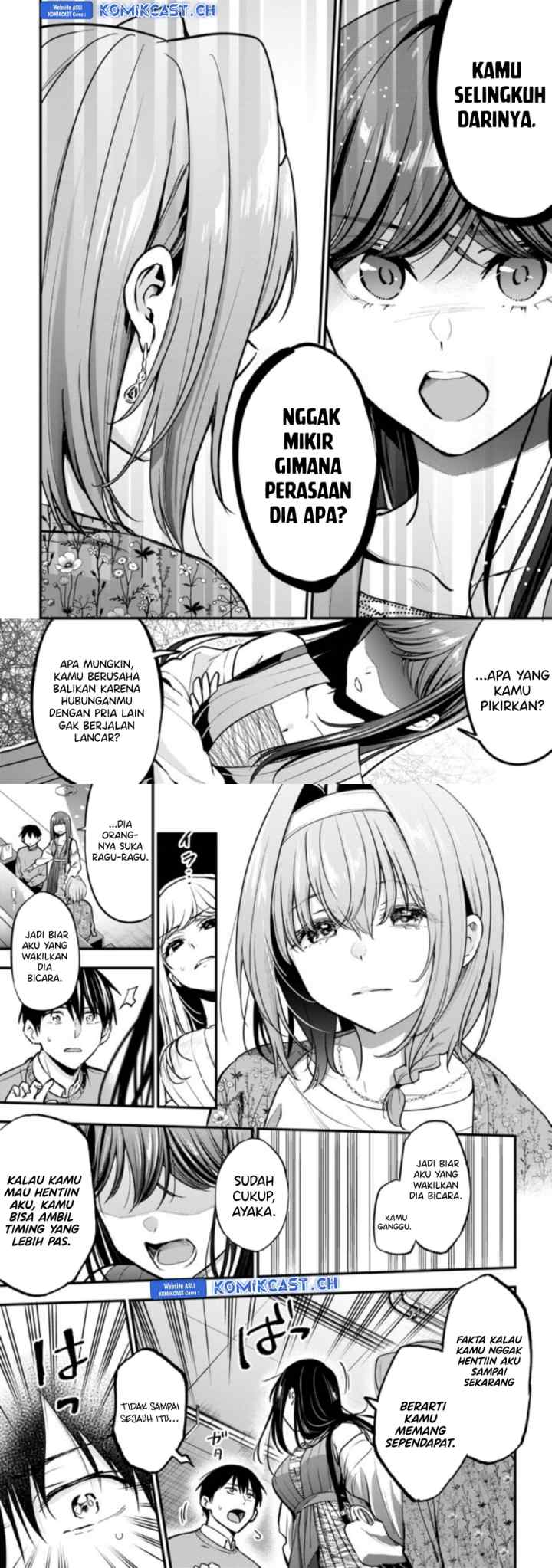Kanojo ni Uwaki Sareteita Ore ga Koakuma na Kouhai ni Natsukarete Imasu chapter 17 halaman 13