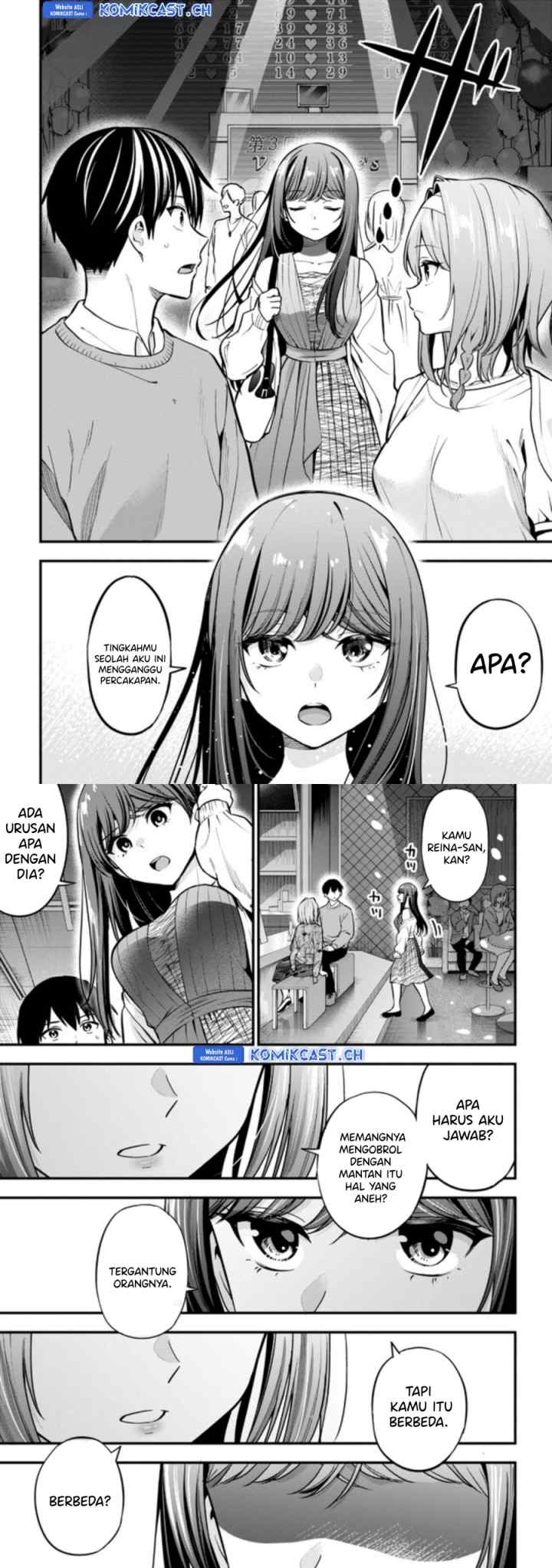 Kanojo ni Uwaki Sareteita Ore ga Koakuma na Kouhai ni Natsukarete Imasu chapter 17 halaman 12