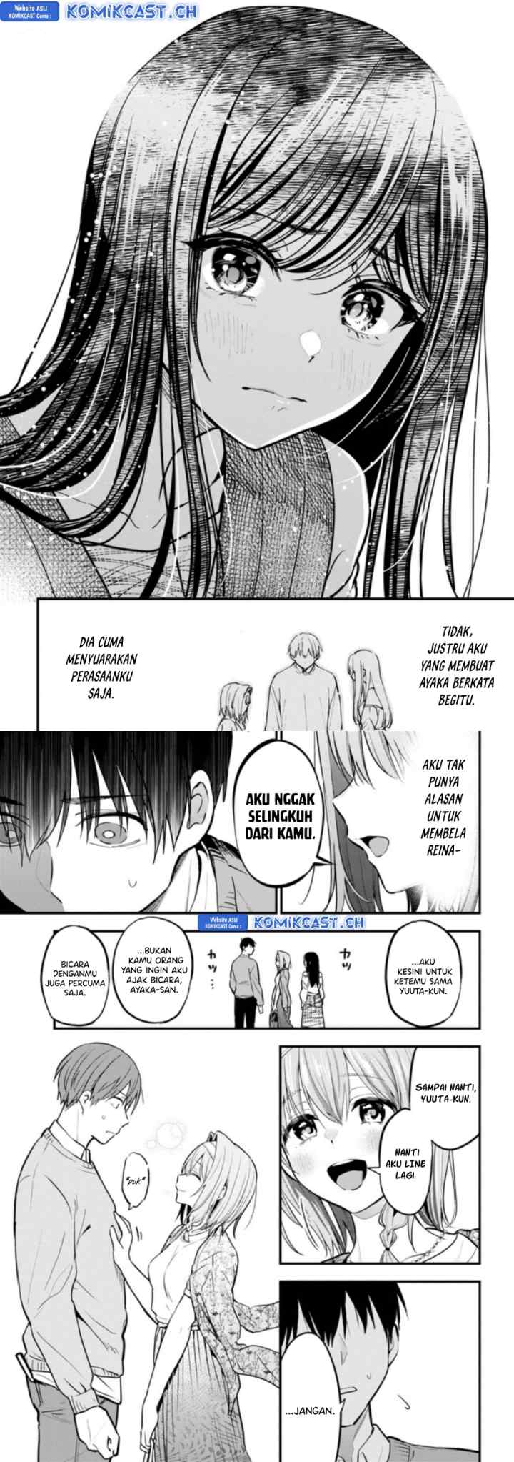 Kanojo ni Uwaki Sareteita Ore ga Koakuma na Kouhai ni Natsukarete Imasu chapter 17 halaman 14