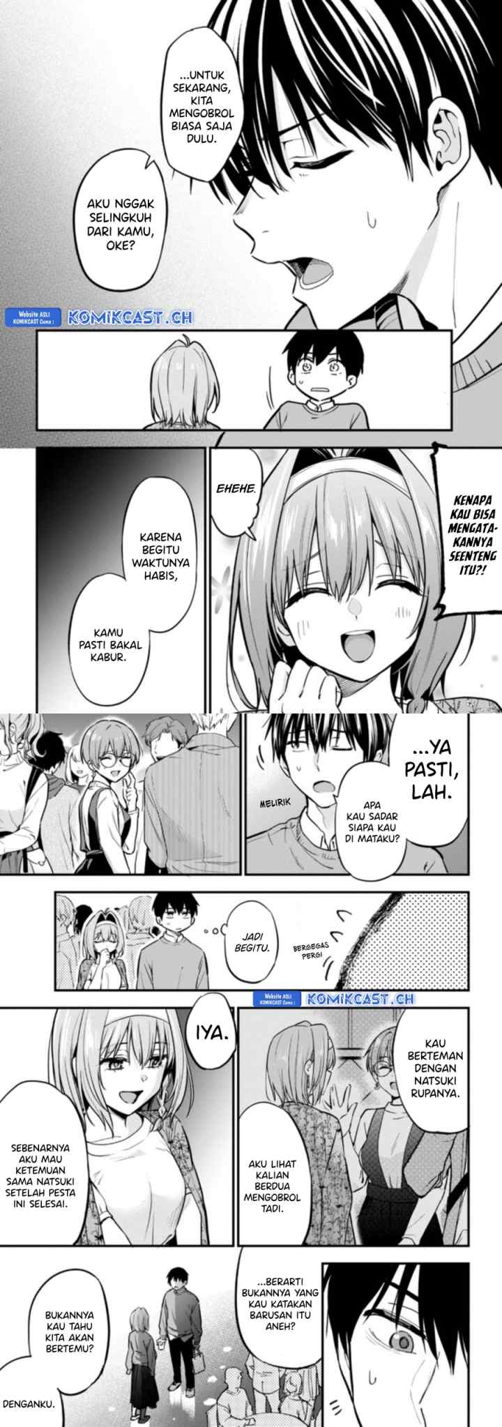 Kanojo ni Uwaki Sareteita Ore ga Koakuma na Kouhai ni Natsukarete Imasu chapter 17 halaman 7