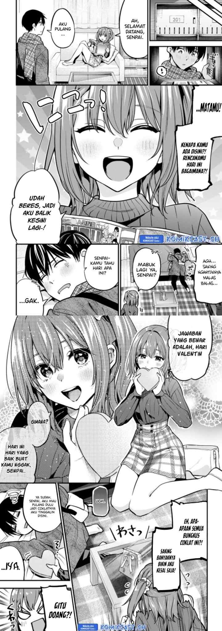 Kanojo ni Uwaki Sareteita Ore ga Koakuma na Kouhai ni Natsukarete Imasu chapter 17 halaman 17