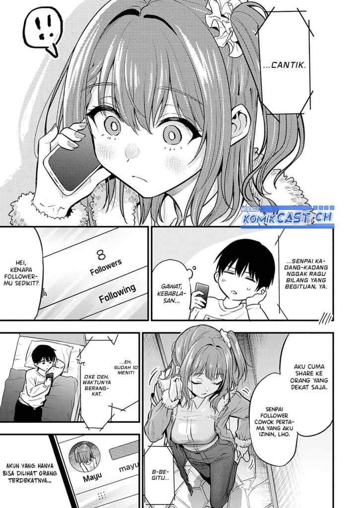 Kanojo ni Uwaki Sareteita Ore ga Koakuma na Kouhai ni Natsukarete Imasu chapter 18 halaman 8