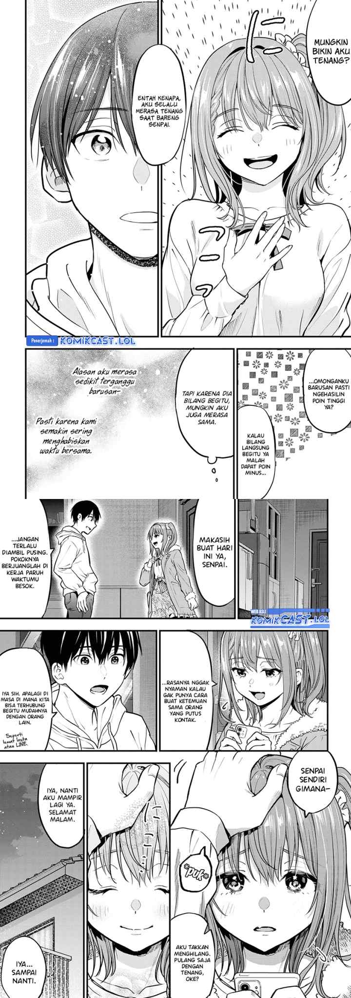 Kanojo ni Uwaki Sareteita Ore ga Koakuma na Kouhai ni Natsukarete Imasu chapter 19 halaman 8