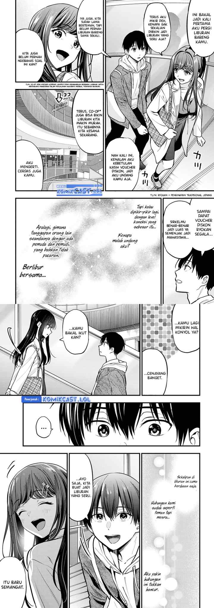 Kanojo ni Uwaki Sareteita Ore ga Koakuma na Kouhai ni Natsukarete Imasu chapter 19 halaman 4