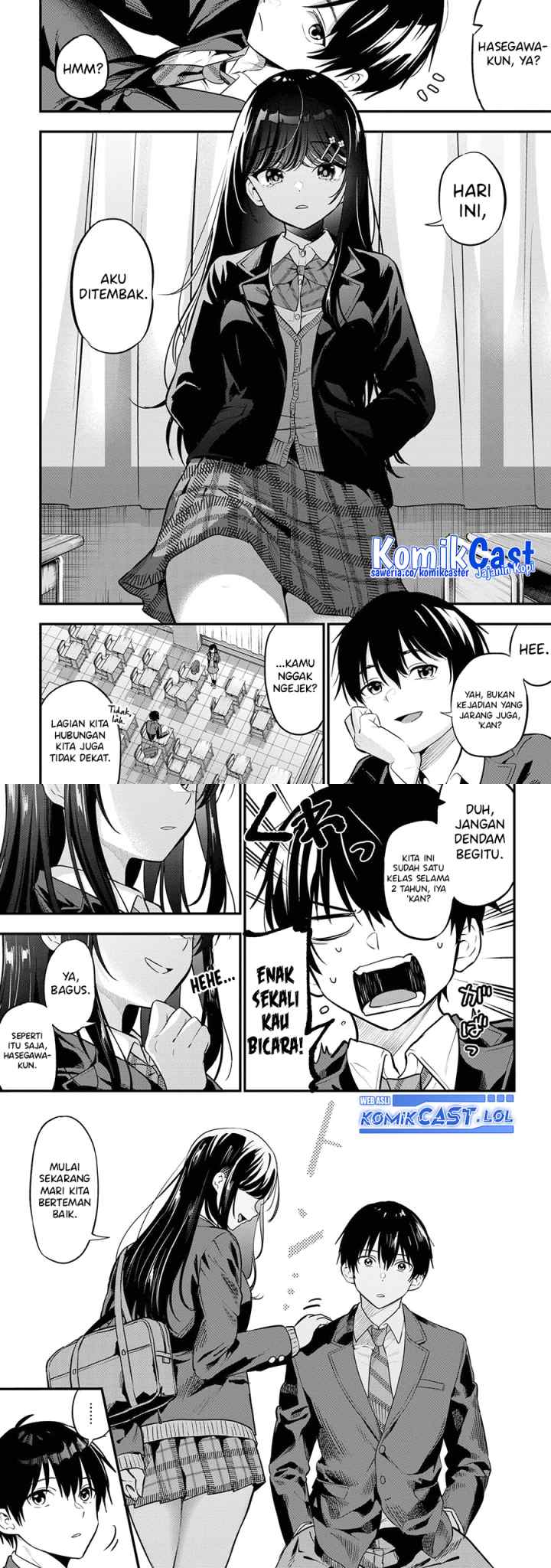 Kanojo ni Uwaki Sareteita Ore ga Koakuma na Kouhai ni Natsukarete Imasu chapter 21 halaman 4