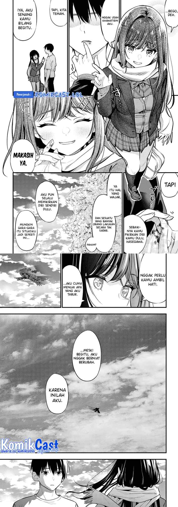 Kanojo ni Uwaki Sareteita Ore ga Koakuma na Kouhai ni Natsukarete Imasu chapter 21 halaman 12