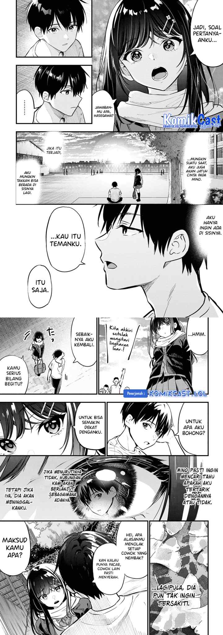 Kanojo ni Uwaki Sareteita Ore ga Koakuma na Kouhai ni Natsukarete Imasu chapter 21 halaman 10