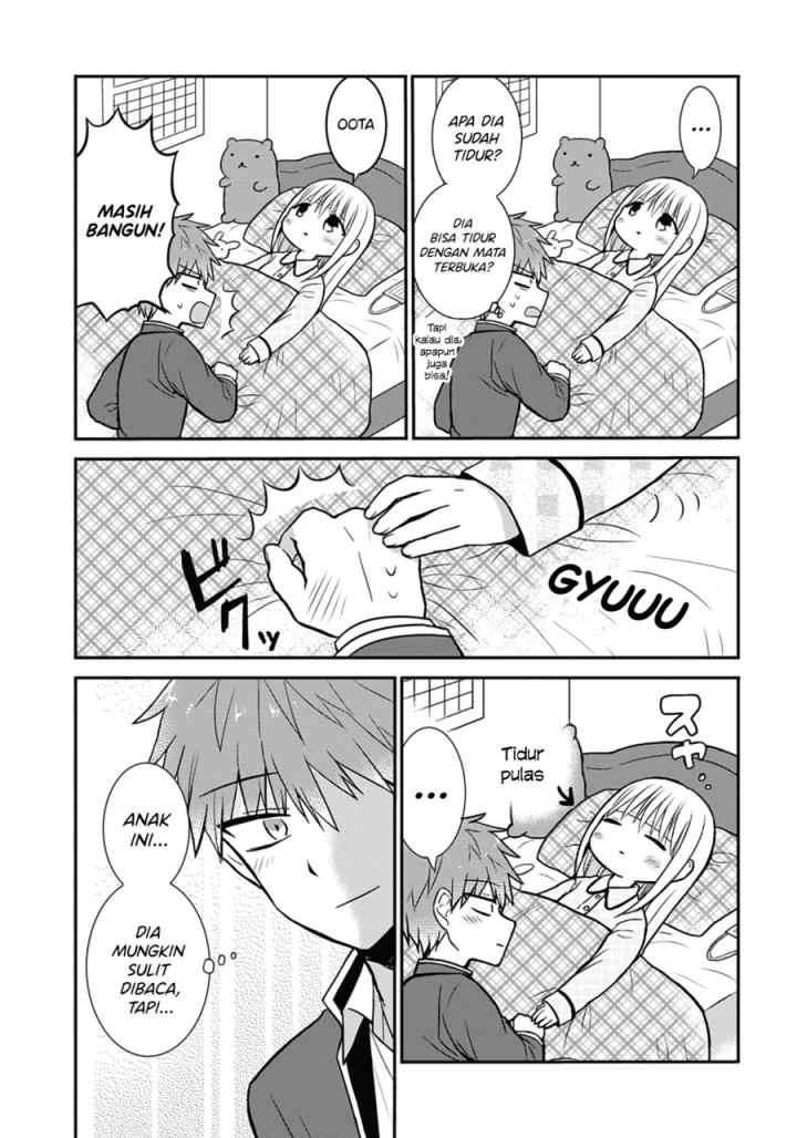 Kao ni denai Kashiwada-san to Kao ni deru Ota-kun chapter 27 halaman 9